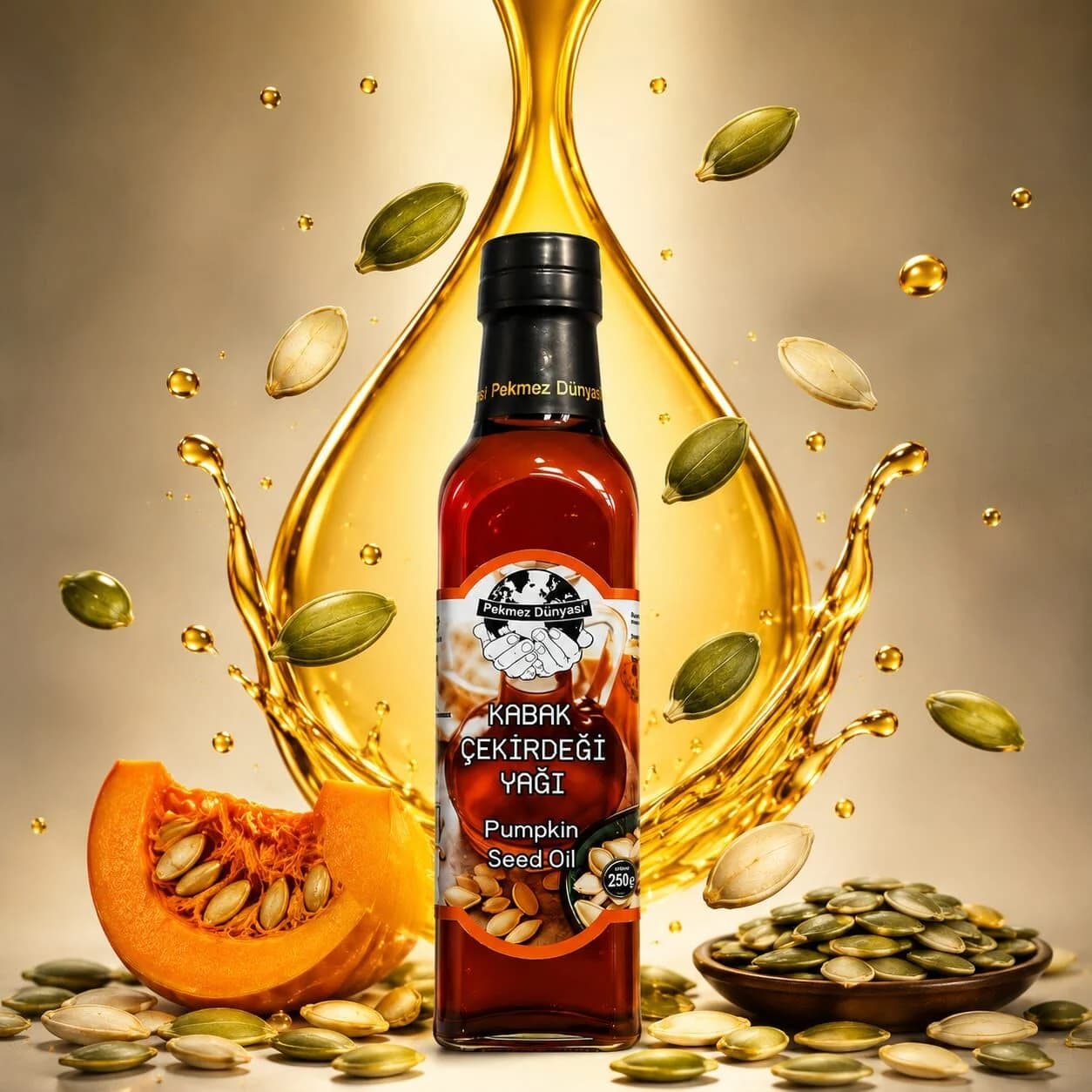 Kabak Çekirdek Yağı 250 ml ürün görseli