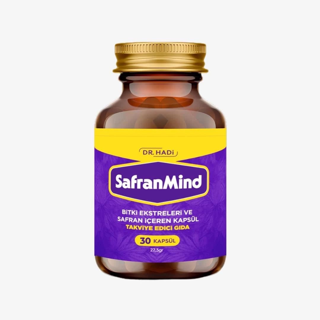 Dr. Hadi SafranMind 30 Kapsül ürün ambalajı