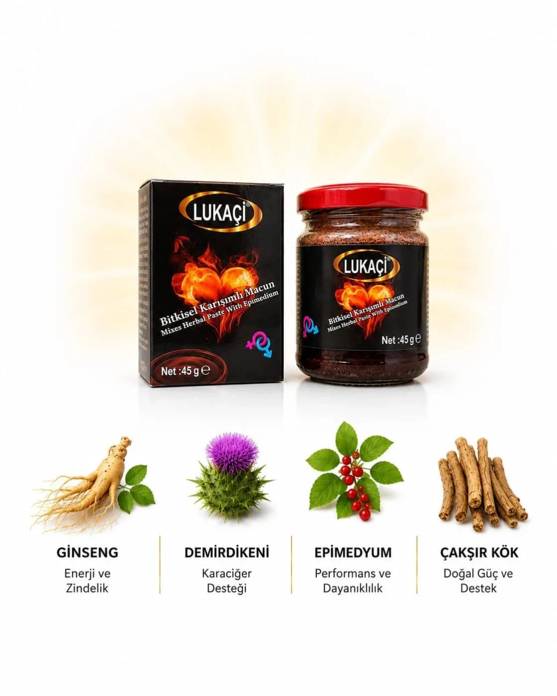 Epimediumlu Macun 45 g ürün görseli