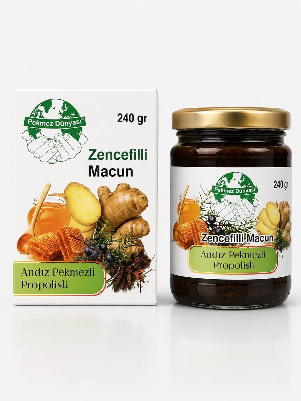 Zencefilli Macun 240 g ürün görseli
