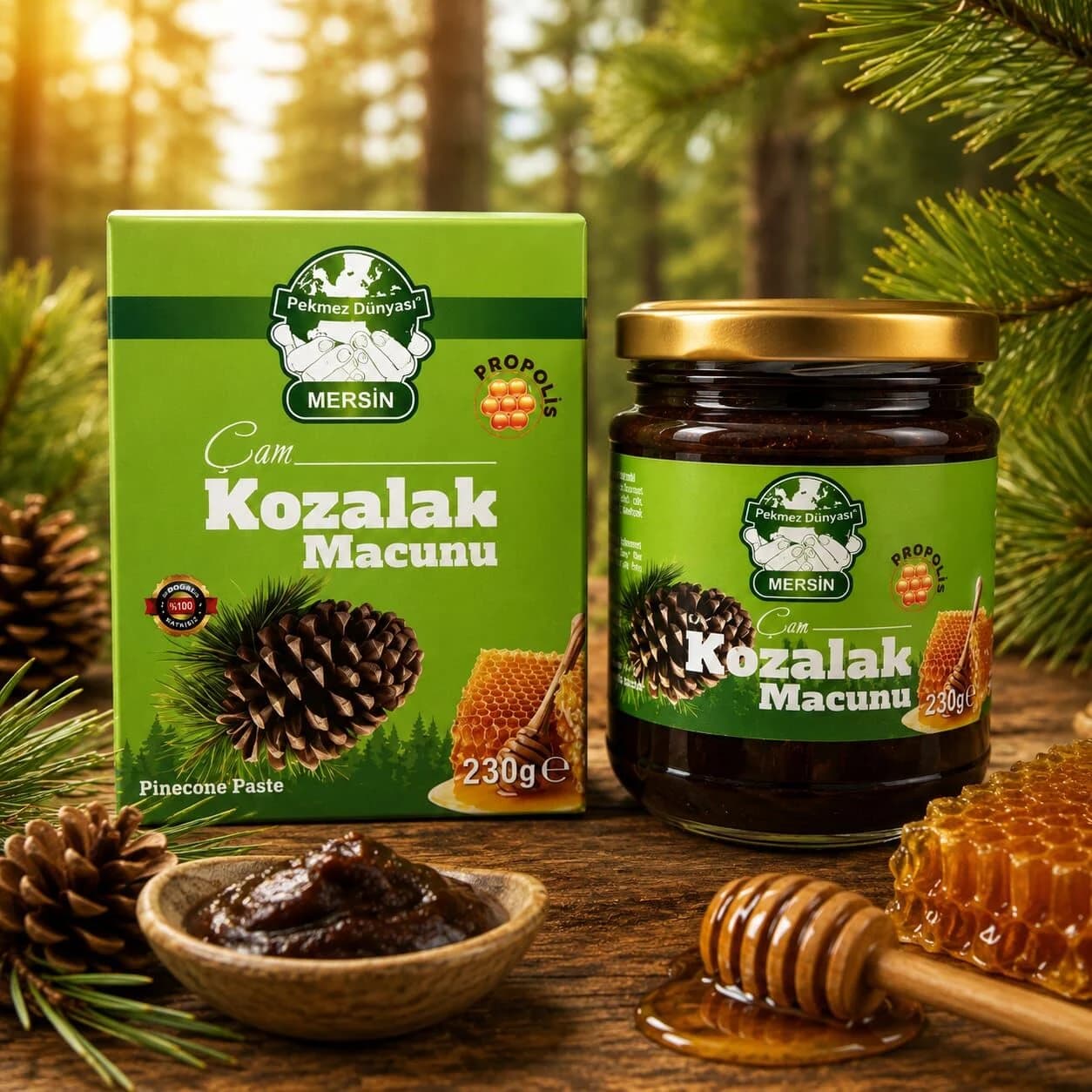Kozalak Macunu 230 g ürün görseli