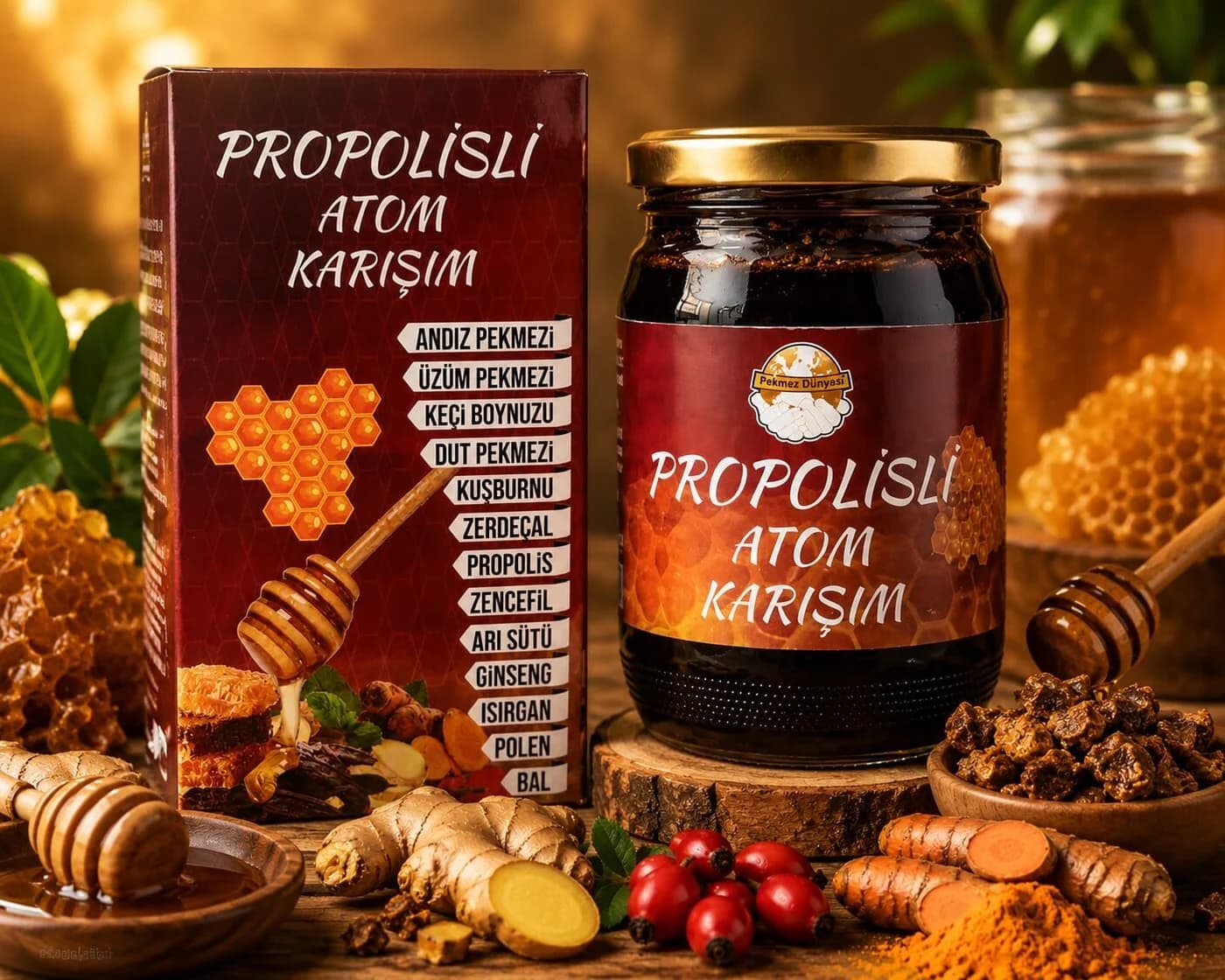 Propolisli Atom Karışım 450 g ürün görseli