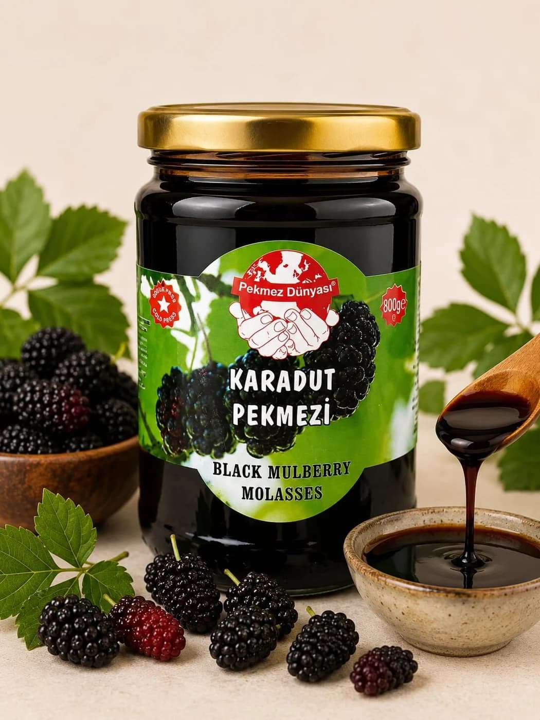 Karadut Pekmezi 800 g ürün görseli