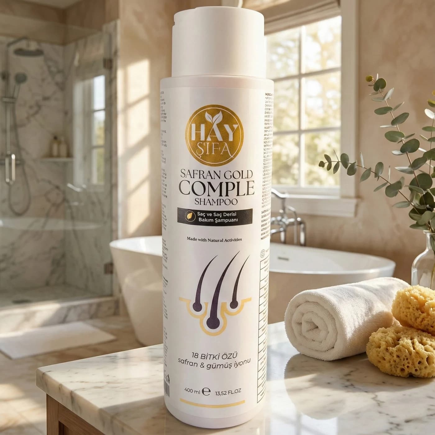 Safran Gold Complete Şampuan 400 ml ürün görseli