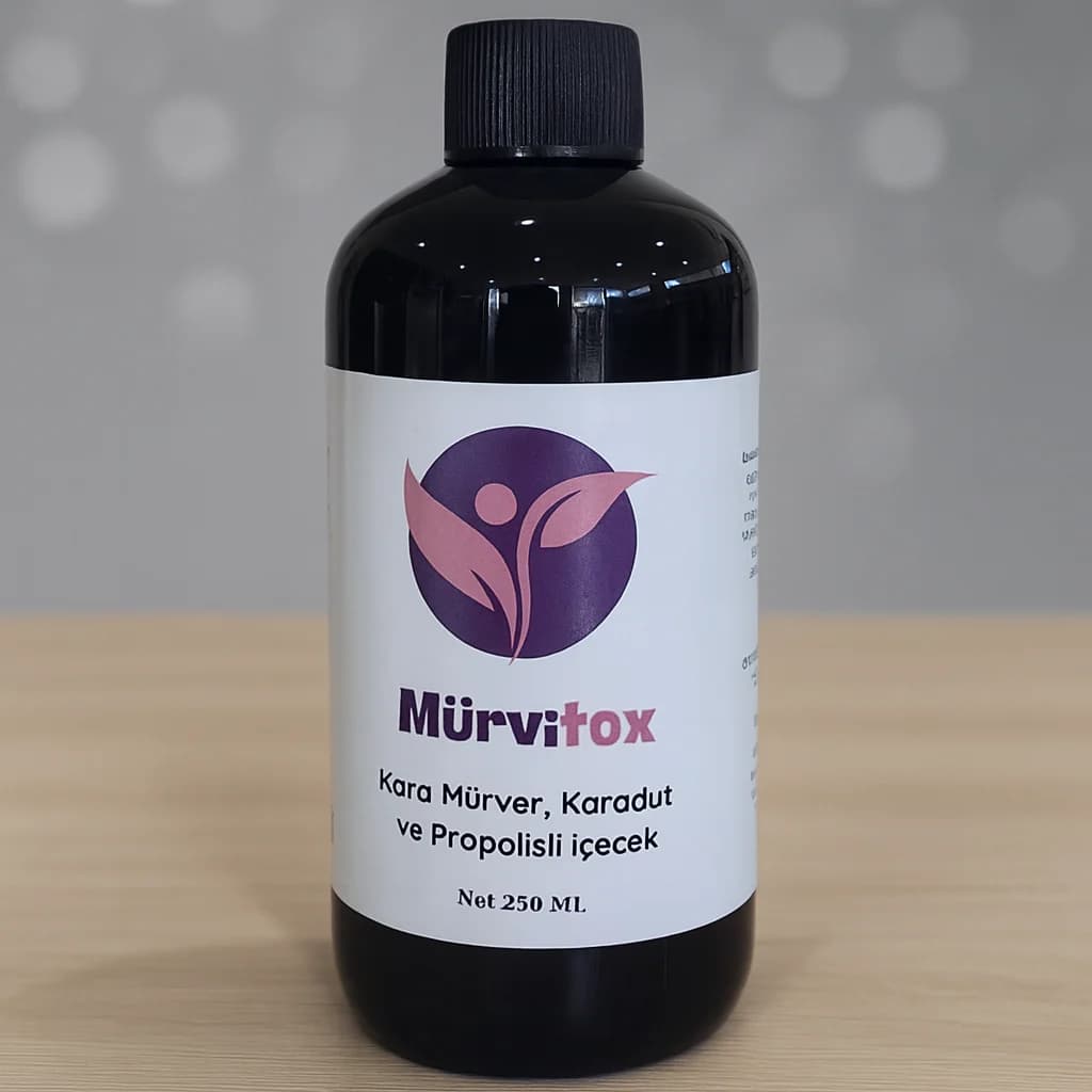 Mürvitox Kara Mürver, Karadut ve Propolisli İçecek 250 ml ürün görseli
